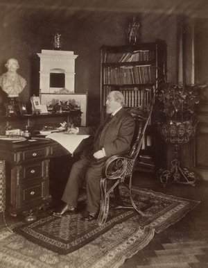 Eduard Hanslick, photograph by Ludwig Grillich (1892); by courtesy of Österreichische Nationalbibliothek